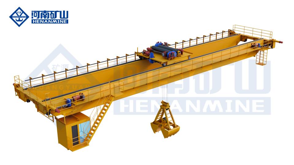 Intelligent grabbing crane for iron and steel industry