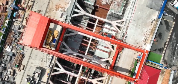 Metro Muck Crane Manufactured by Henan Mine Crane