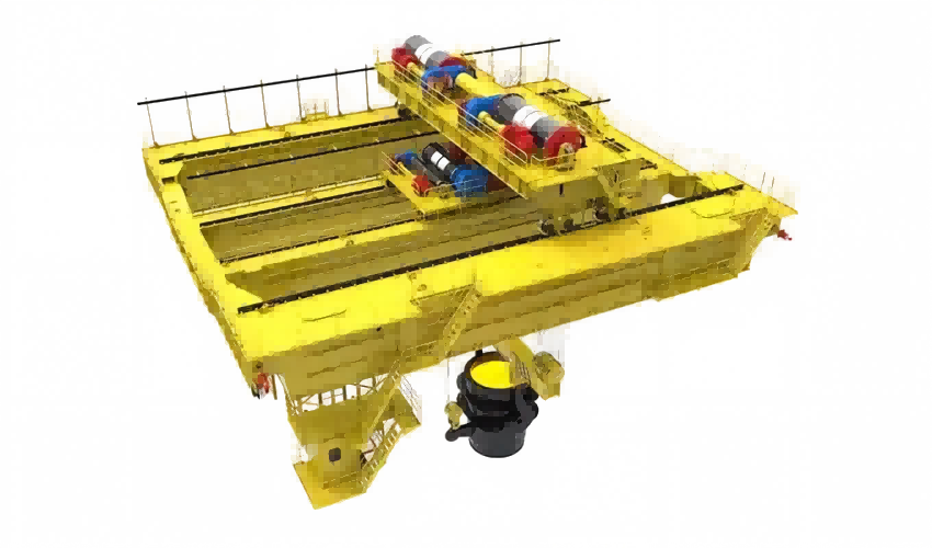 450t metallurgical casting crane for ladle handling