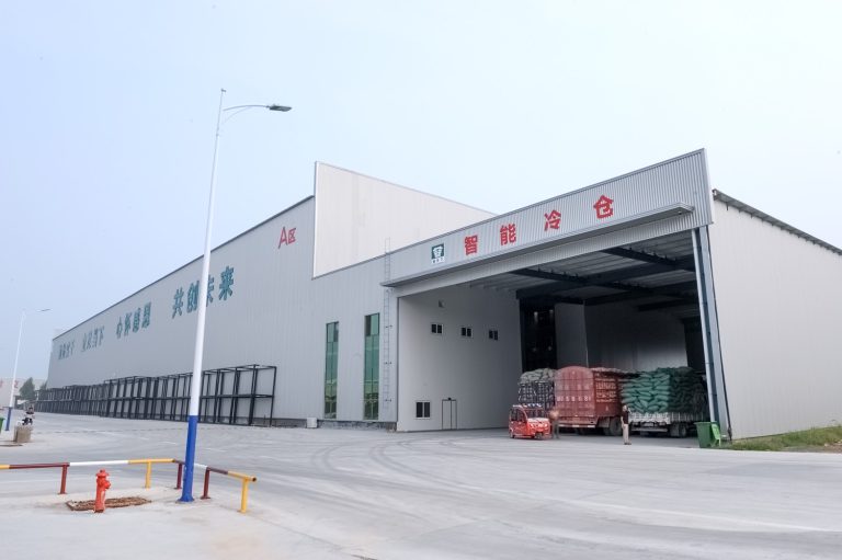 8+8t Intelligent storage crane for agricultural applications