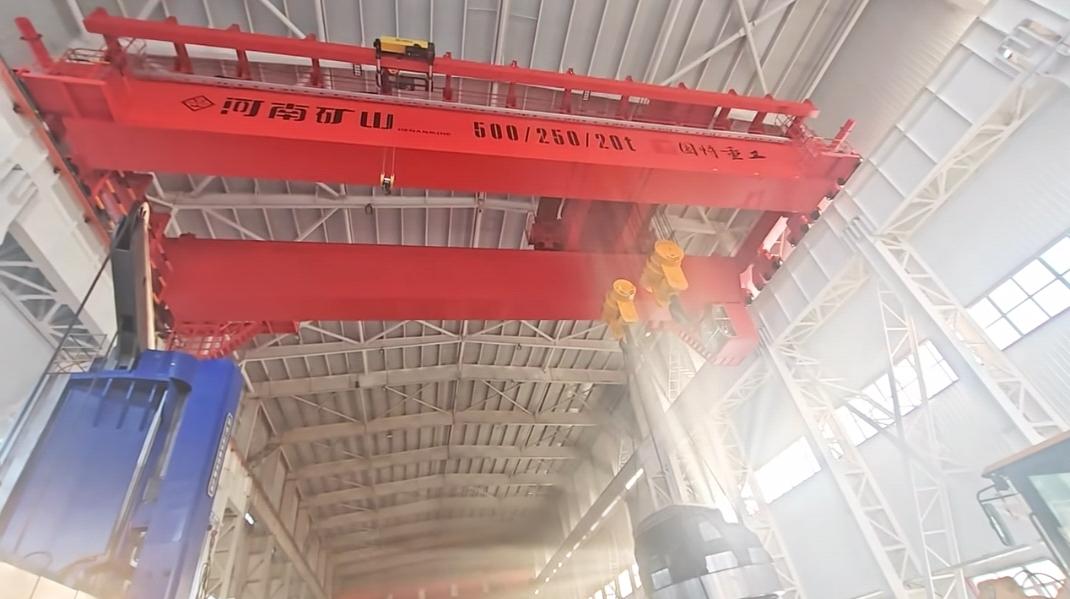 double beam overhead traveling crane