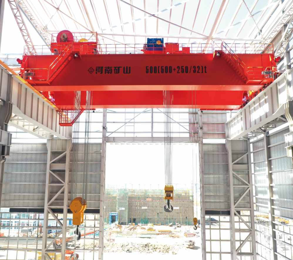 d500t overhead traveling crane