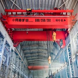 500t overhead crane for nuclear industry manufacturing