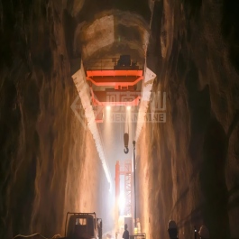 Henan Mine Crane for Pumped Storage Power Station