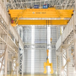 Henan Mine cranes operating at a steel plant in Southeast Asia