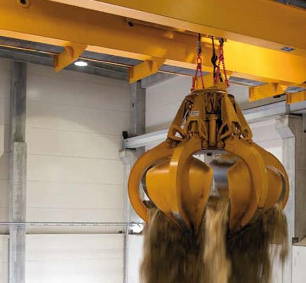 Refuse & Waste Handling Grab Cranes