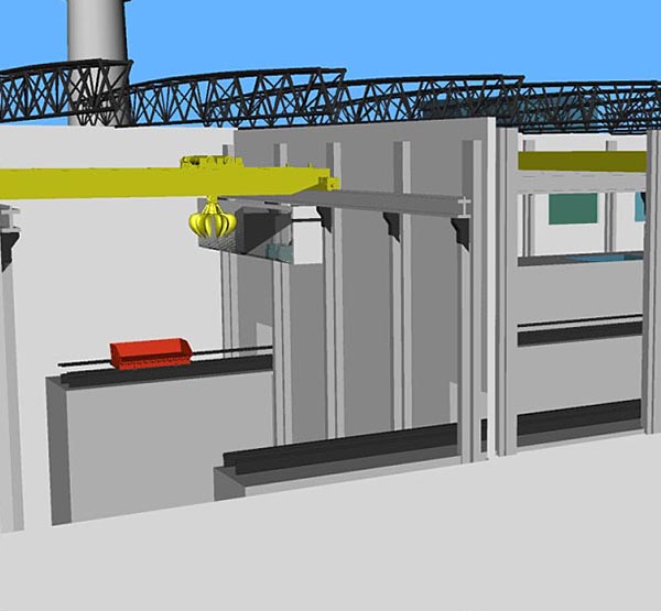Refuse & Waste Handling Grab Cranes