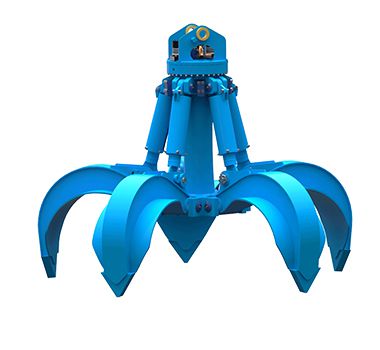 Electric hydraulic grab