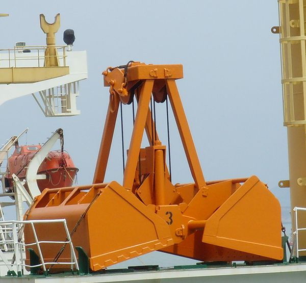 Electric hydraulic grab