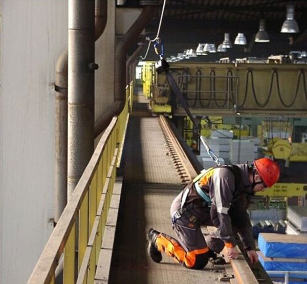 horizontal lifeline system