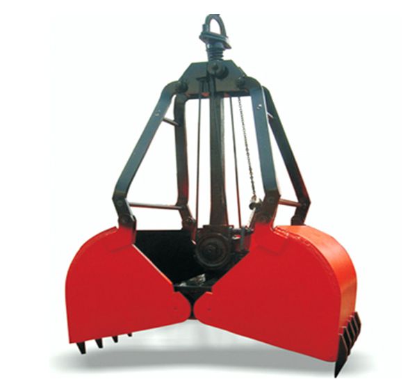 Single cable suspended grab