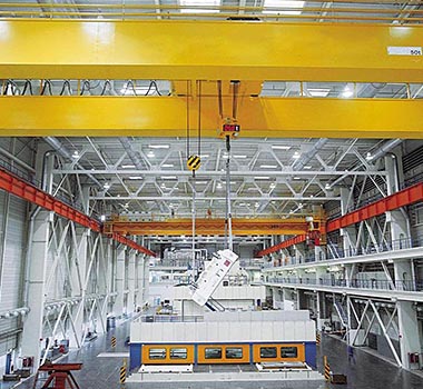 Light Weight European Double Girder Overhead 