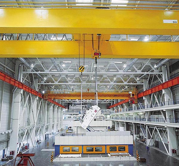 Light Weight European Double Girder Overhead 