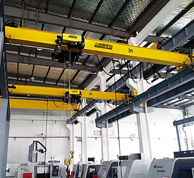 Light Weight European Single Girder Overhead Crane