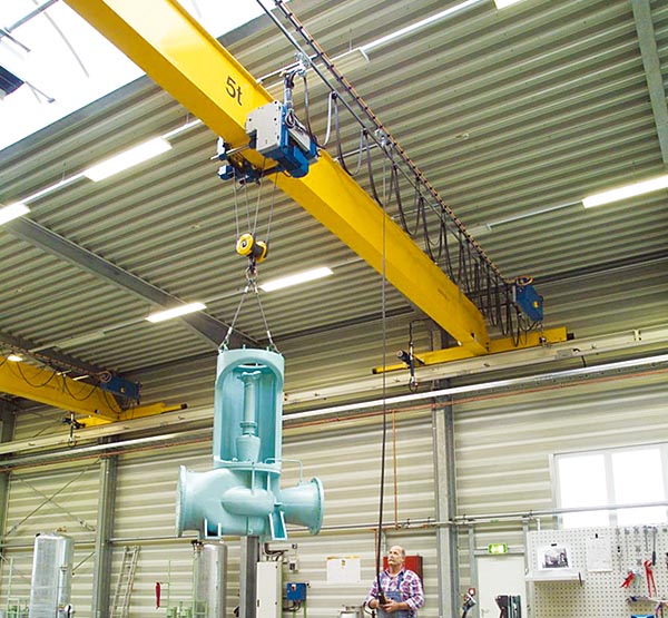 Light Weight European Single Girder Overhead Crane