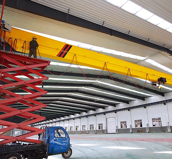 Light Weight European Single Girder Overhead Crane