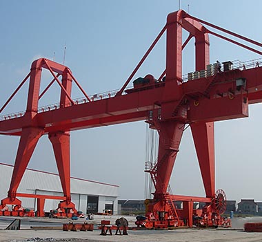 Double Girder Gantry Crane with Hook