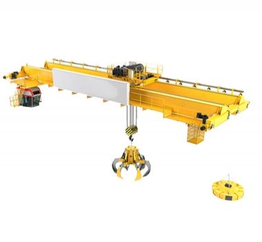New Generation Scrap Grab Overhead Crane