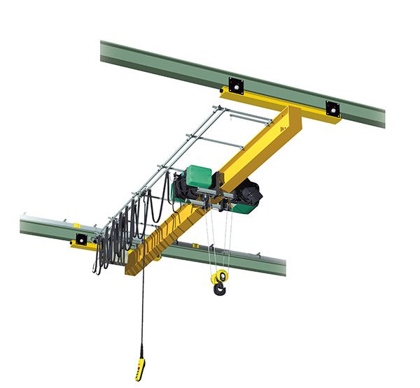LX Single Girder Under Hung Bridge Crane with Hoist