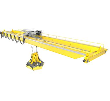 Waste to engery plant overhead crane