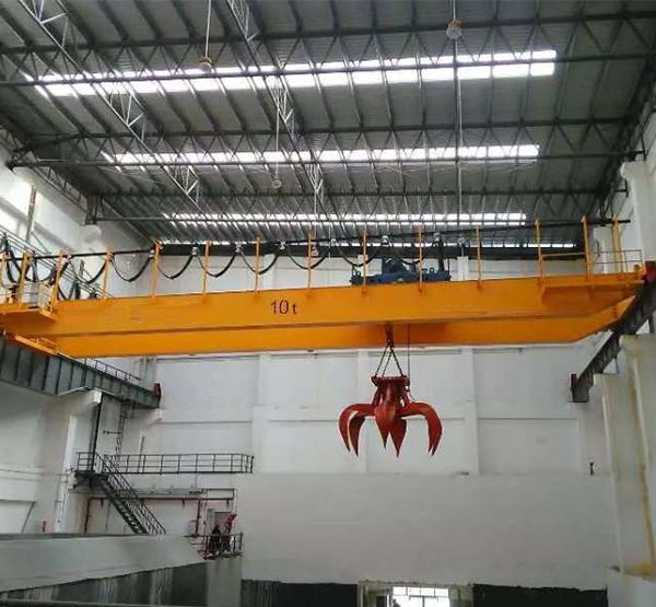 Waste to engery plant overhead crane