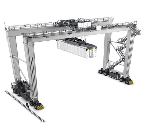 Port And Quay Series Container Gantry Crane, Rubber Tire Gantry Crane