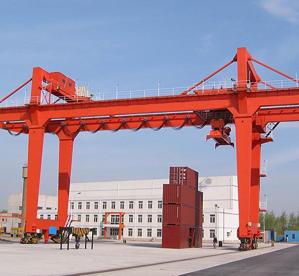 Port And Quay Series Container Gantry Crane, Rubber Tire Gantry Crane